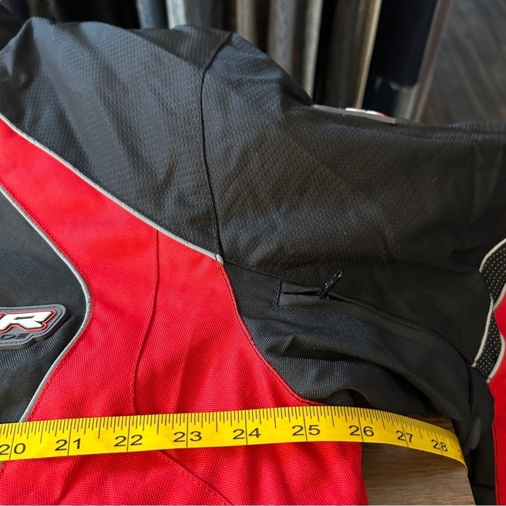 ❤️ M2R Made 2 Ride Black and Red Motorcycle Performance Jacket XXL - Picture 7 of 12